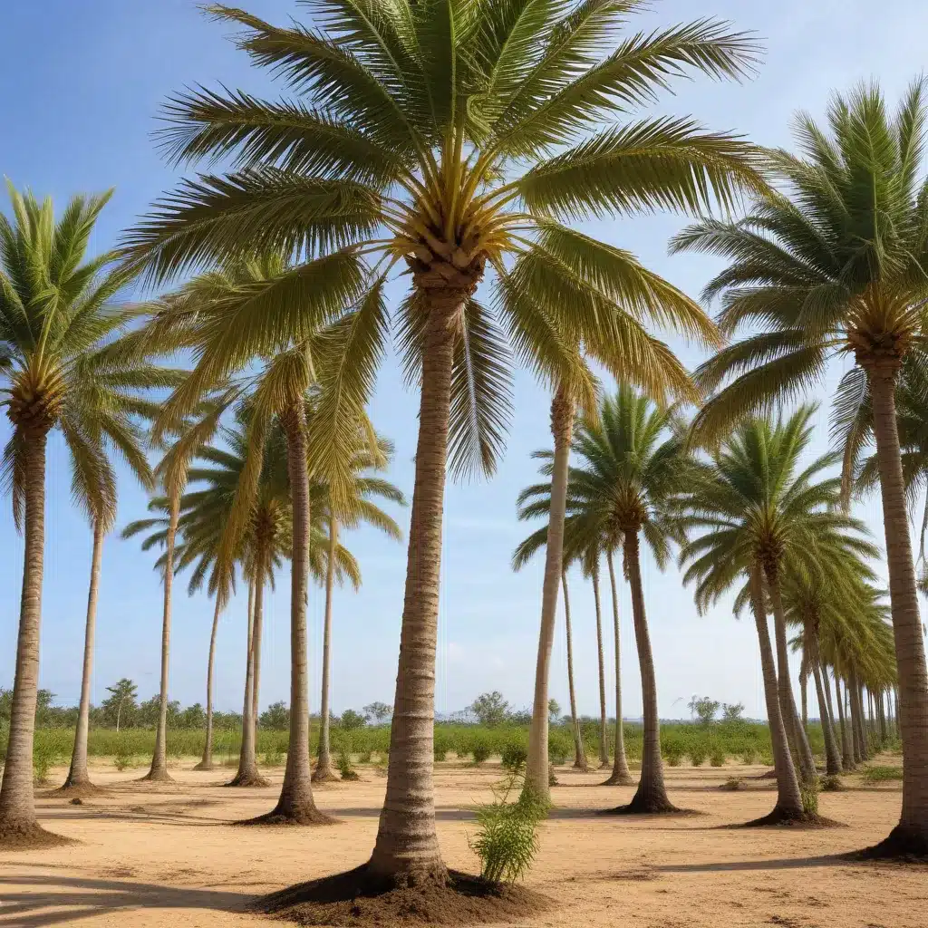 Enhancing Palm Tree Establishment through Proper Planting and Staking Techniques