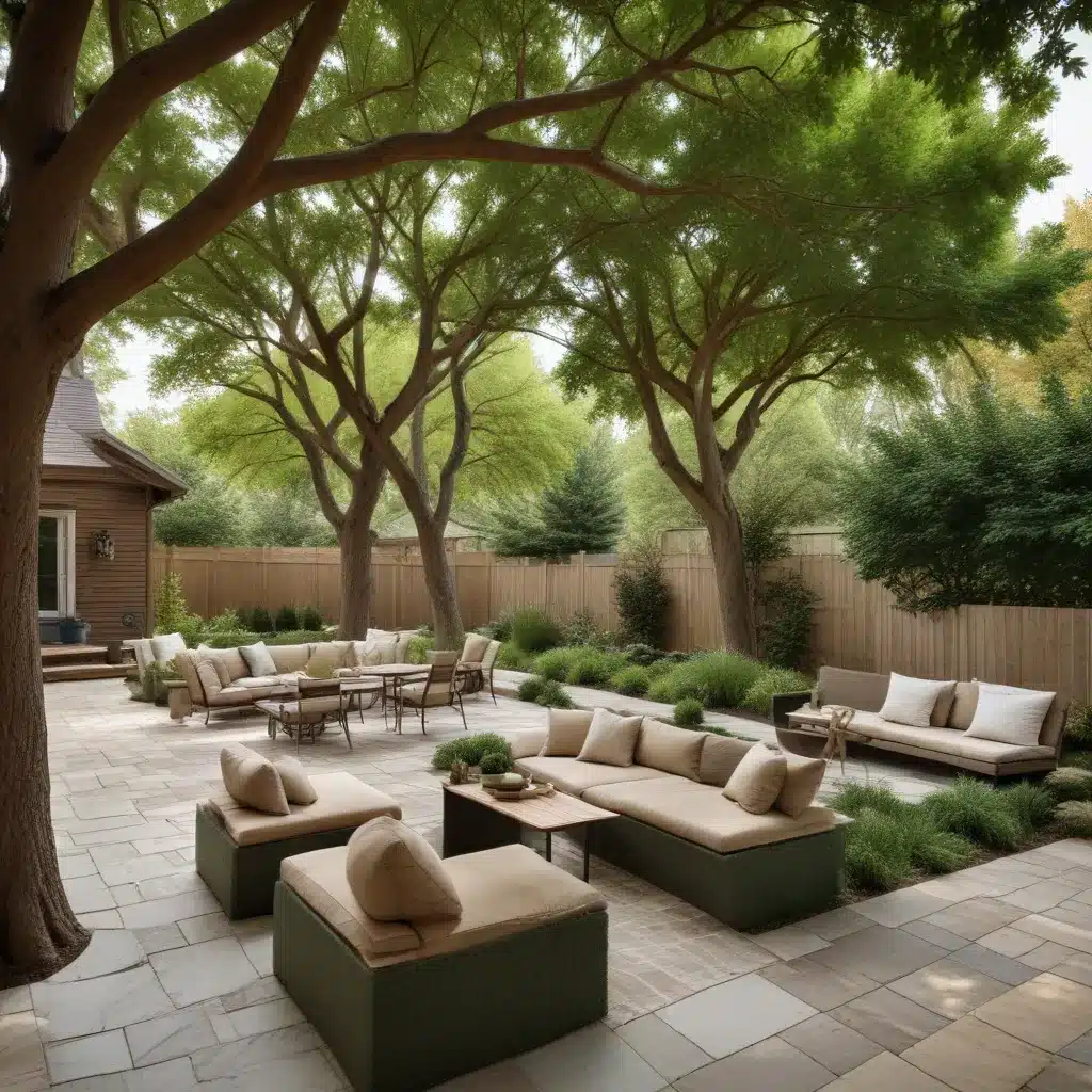 Leveraging trees to create inviting and functional outdoor spaces