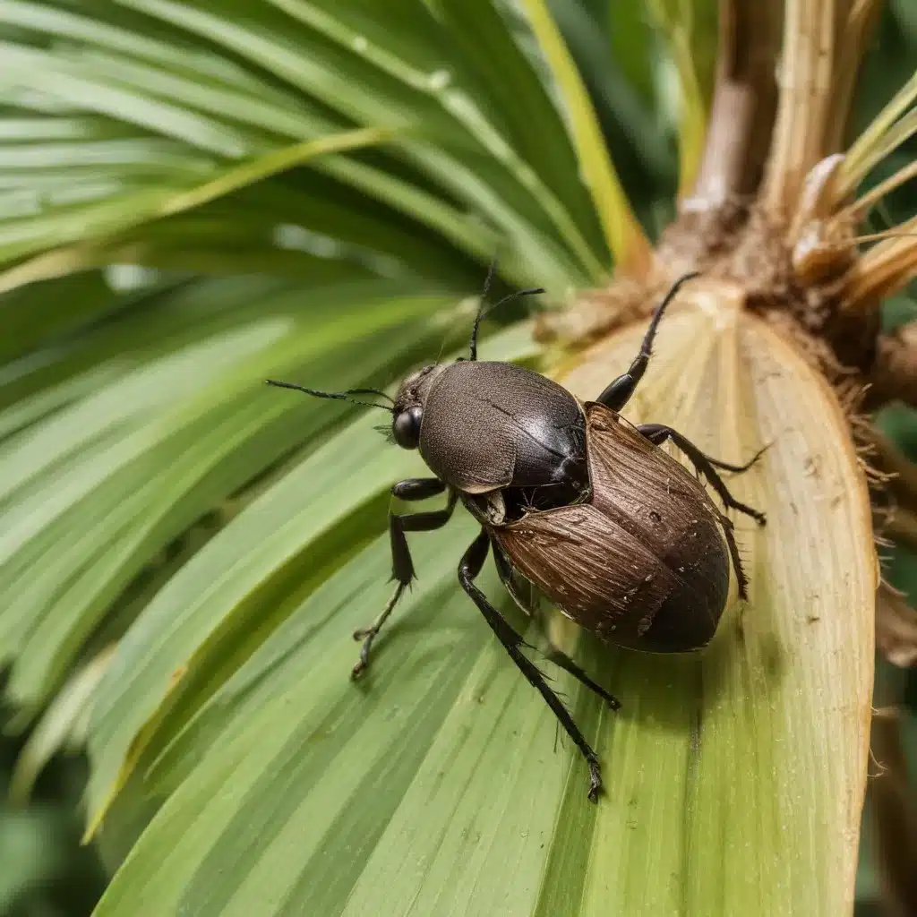 Managing Palm Weevils and Other Invasive Palm Pests