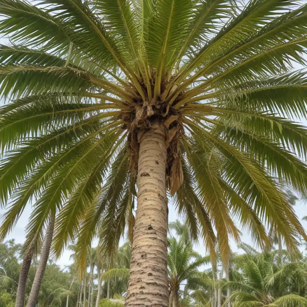 Managing palm tree diseases in a subtropical climate