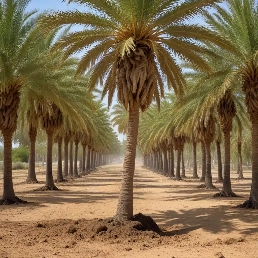 Optimizing palm tree growth through innovative soil amendment practices