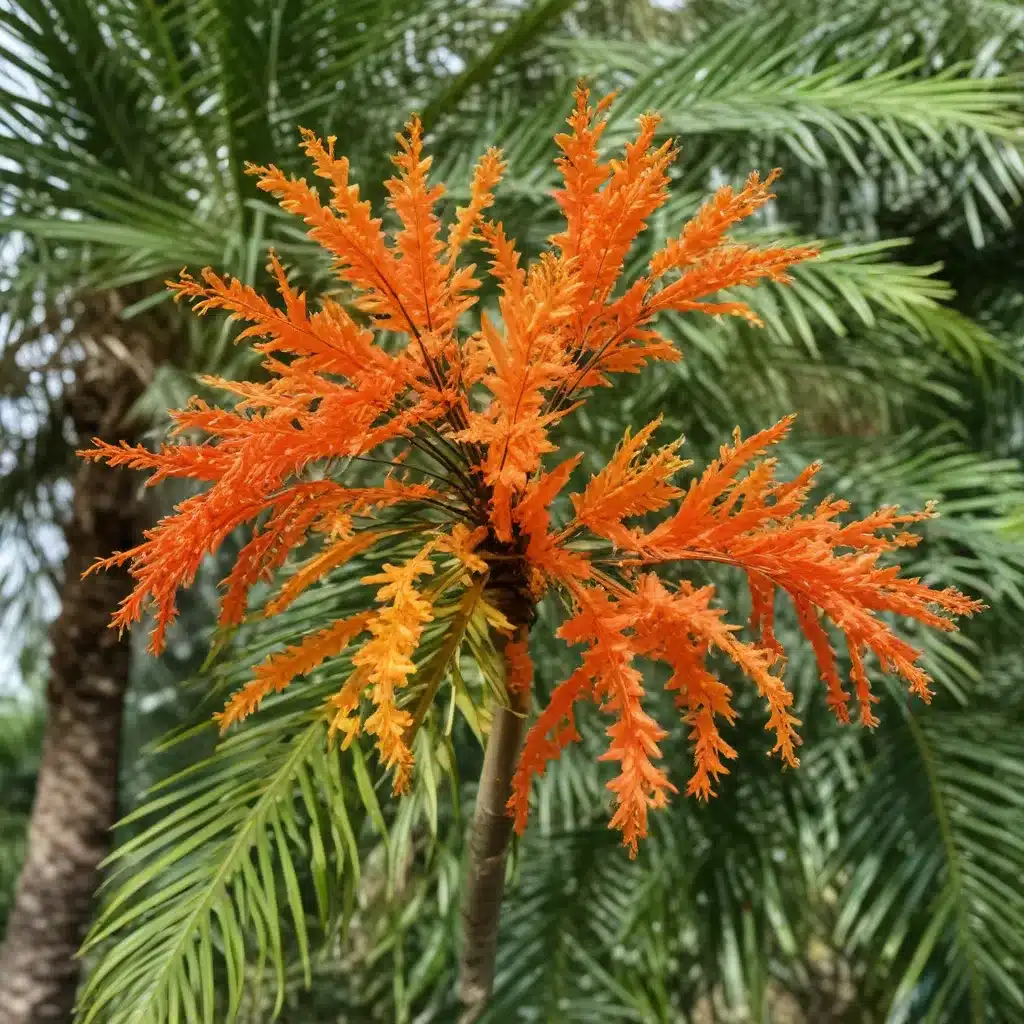 Palms and pollinators: Selecting species that attract beneficial insects