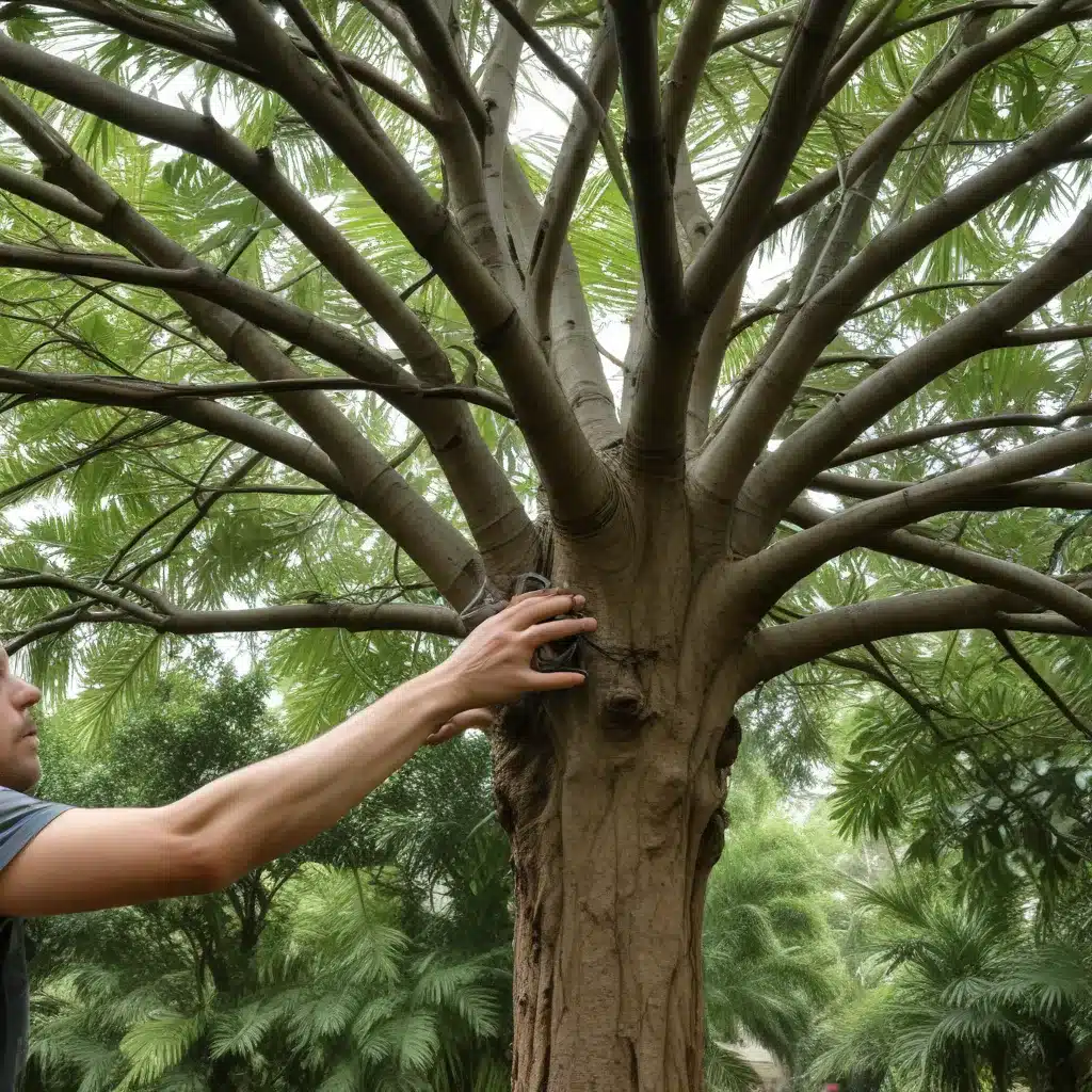 Pruning Techniques for Enhancing Tropical Tree Aesthetics