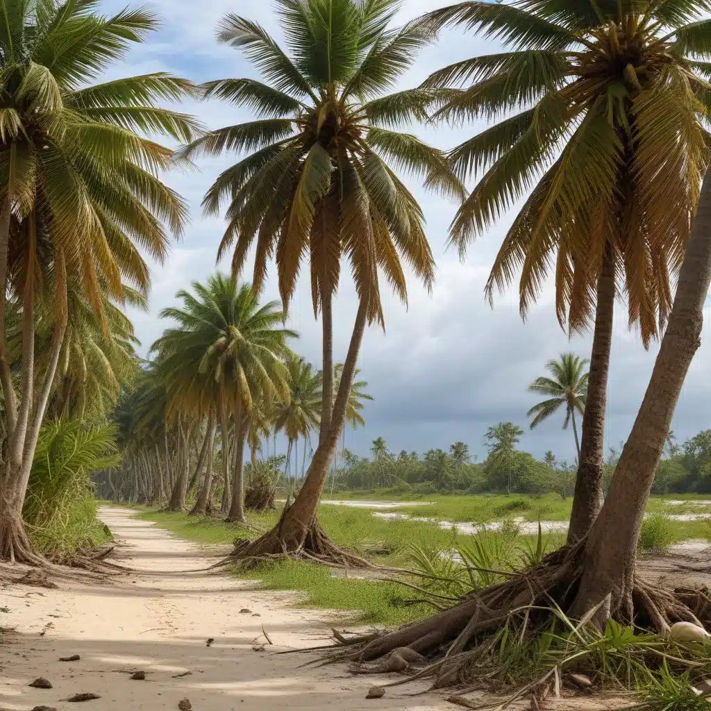 Restoring Storm-Damaged Coconut Palms in Coastal Landscapes