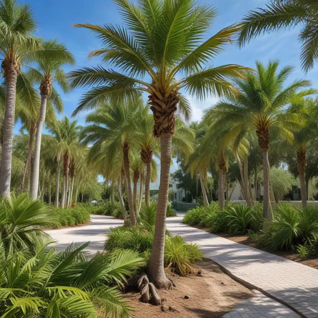 Revitalizing Established Palm Trees in Urban South Florida Settings