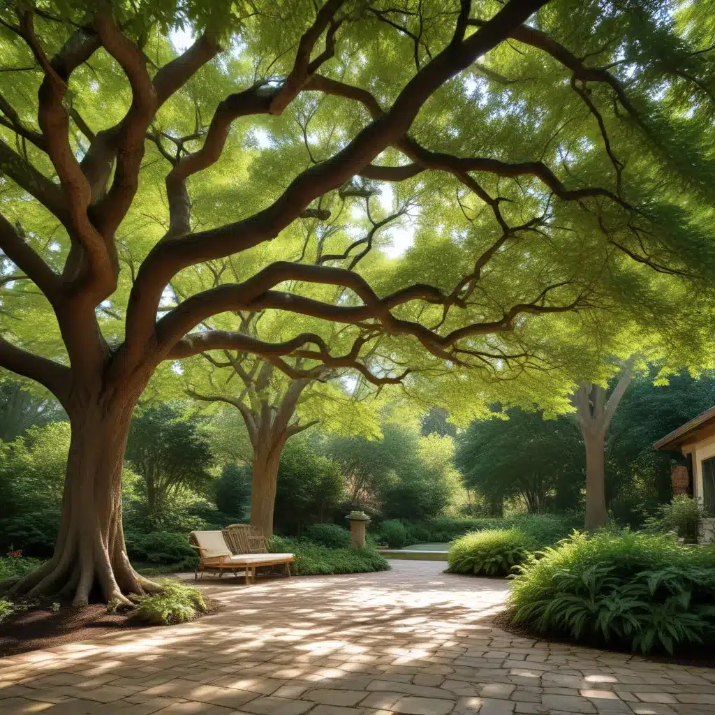 Shady sanctuaries: Leveraging tree canopies to create cool, inviting spaces