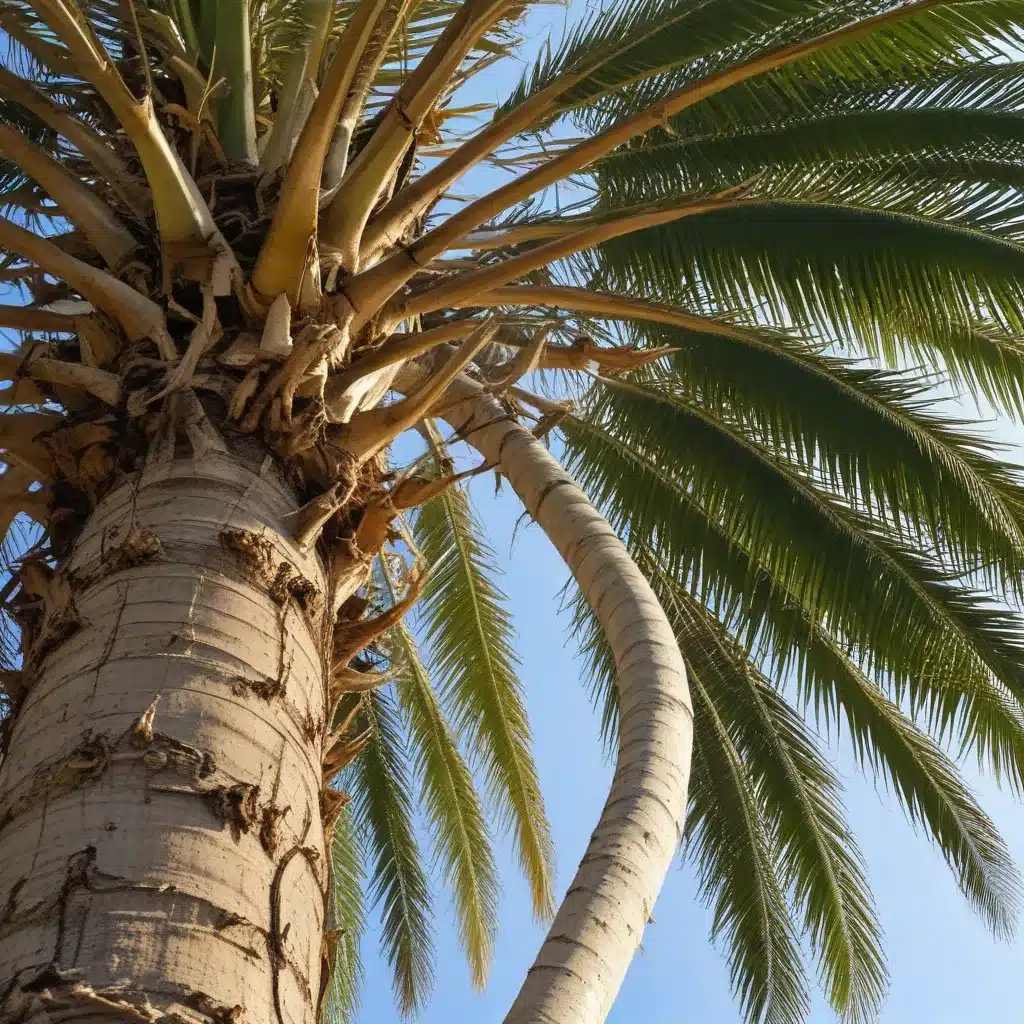 Taming the towering titan: Safely pruning your majestic palm trees