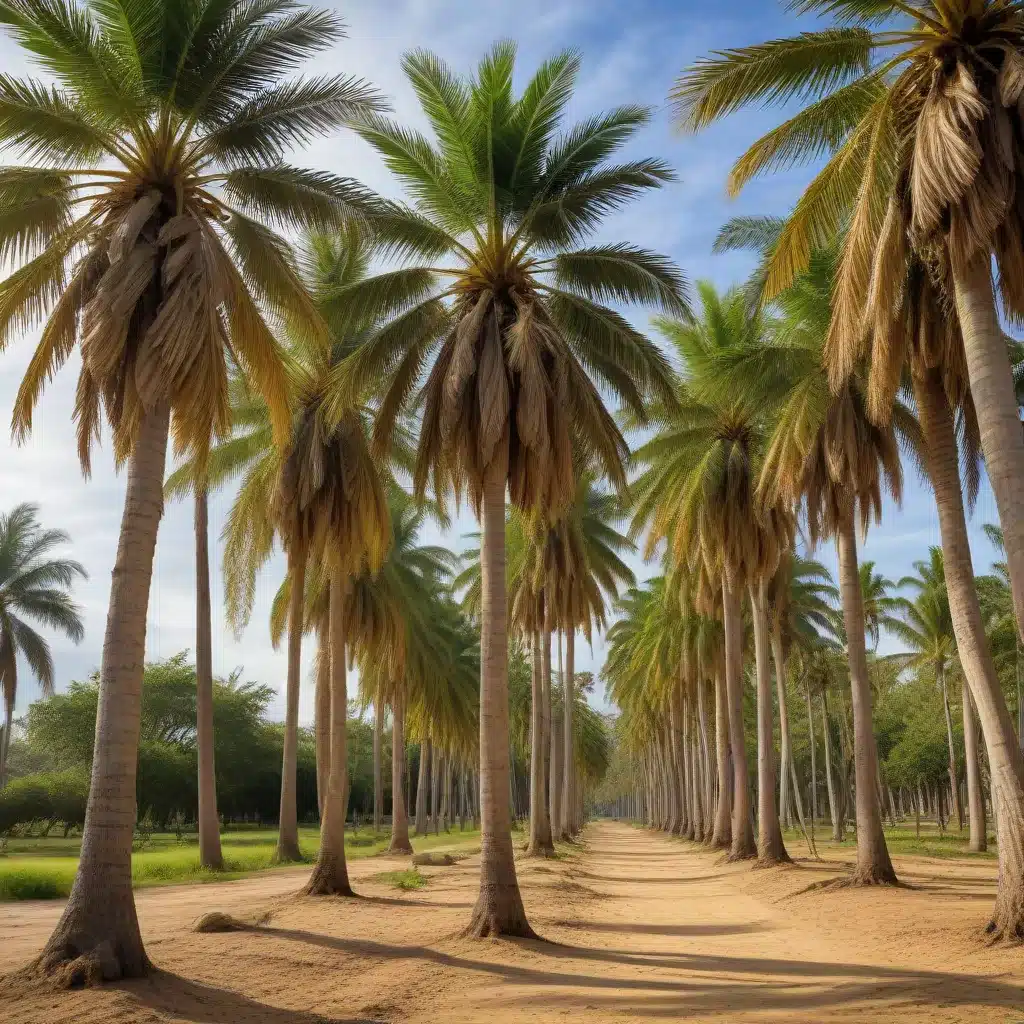 The environmental benefits of planting diverse palm tree communities